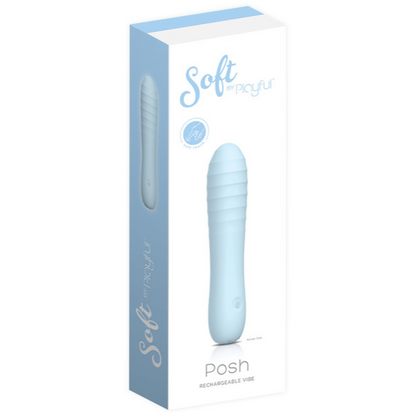 Soft by Playful Posh Vibrator - Totally Adult