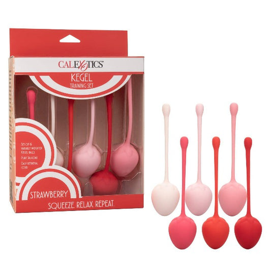 Strawberry Kegel Training Set - Totally Adult