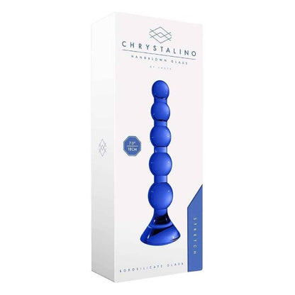 Chrystalino Stretch Glass Anal Beads - Totally Adult