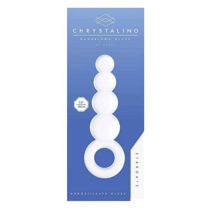 Chrystalino Stargate Glass Dildo - Totally Adult