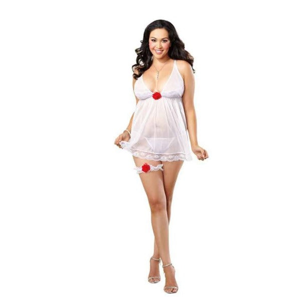 Babydoll Thong Leg Garter - Totally Adult