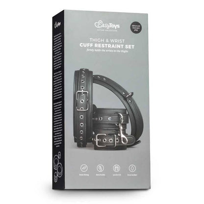 Thigh & Wrist Cuff Restraint Set - Totally Adult