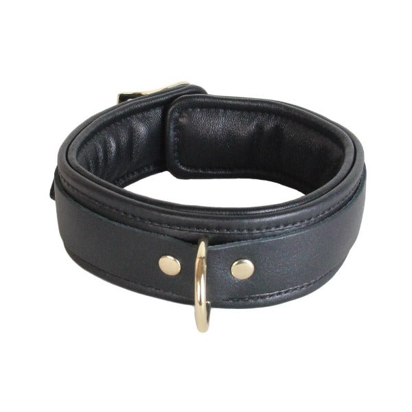 Padded Leather Collar - Totally Adult