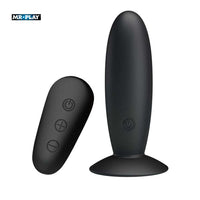 Mr Play Remote Control Vibrating Anal Plug - Totally Adult