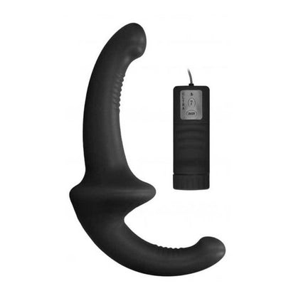 Ouch Vibrating Silicone Strapless Strap On - Totally Adult