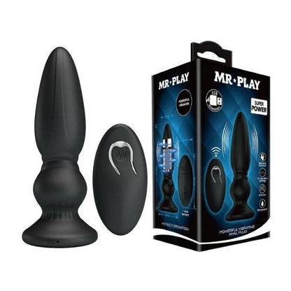 Mr Play Powerful Vibrating Anal Plug - Totally Adult