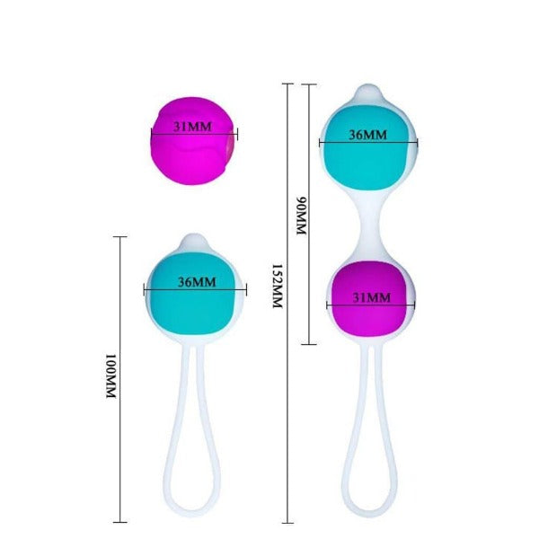 Pretty Love Orgasmic Kegel Balls - Totally Adult