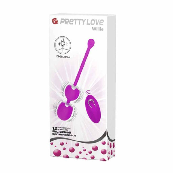 Pretty Love Willie Kegel Ball - Totally Adult