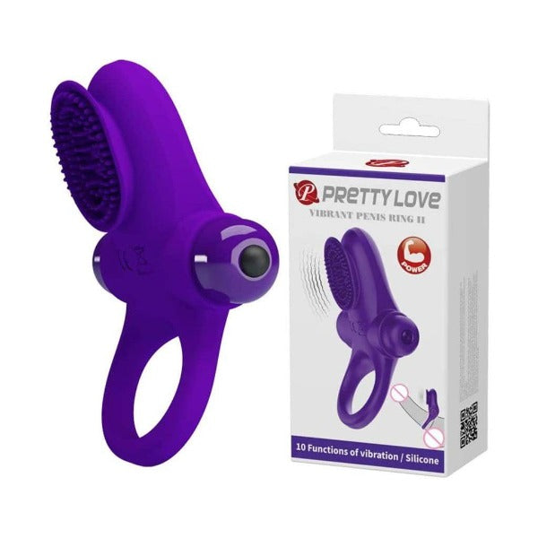 Pretty Love Vibrant Penis Ring II - Totally Adult