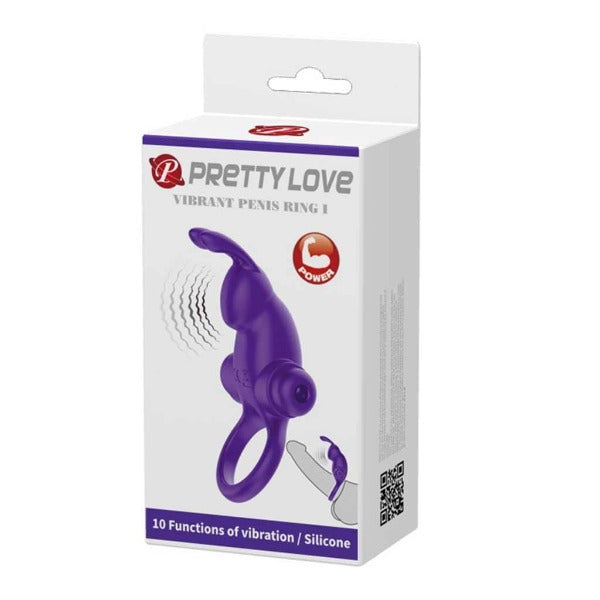 Pretty Love Vibrating Penis Ring I - Totally Adult