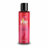 Sizzle Lips Warming Edible Gel Strawberry - Totally Adult