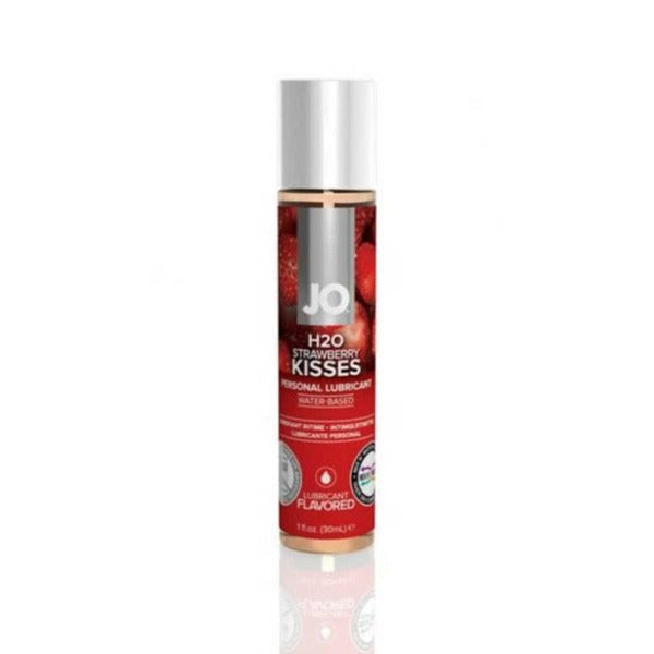 JO H2O Strawberry Kiss Lubricant - Totally Adult