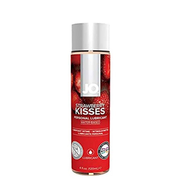 JO H2O Strawberry Kiss Lubricant - Totally Adult