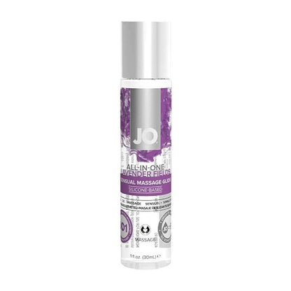 JO Massage Glide Lavender Lubricant - Totally Adult